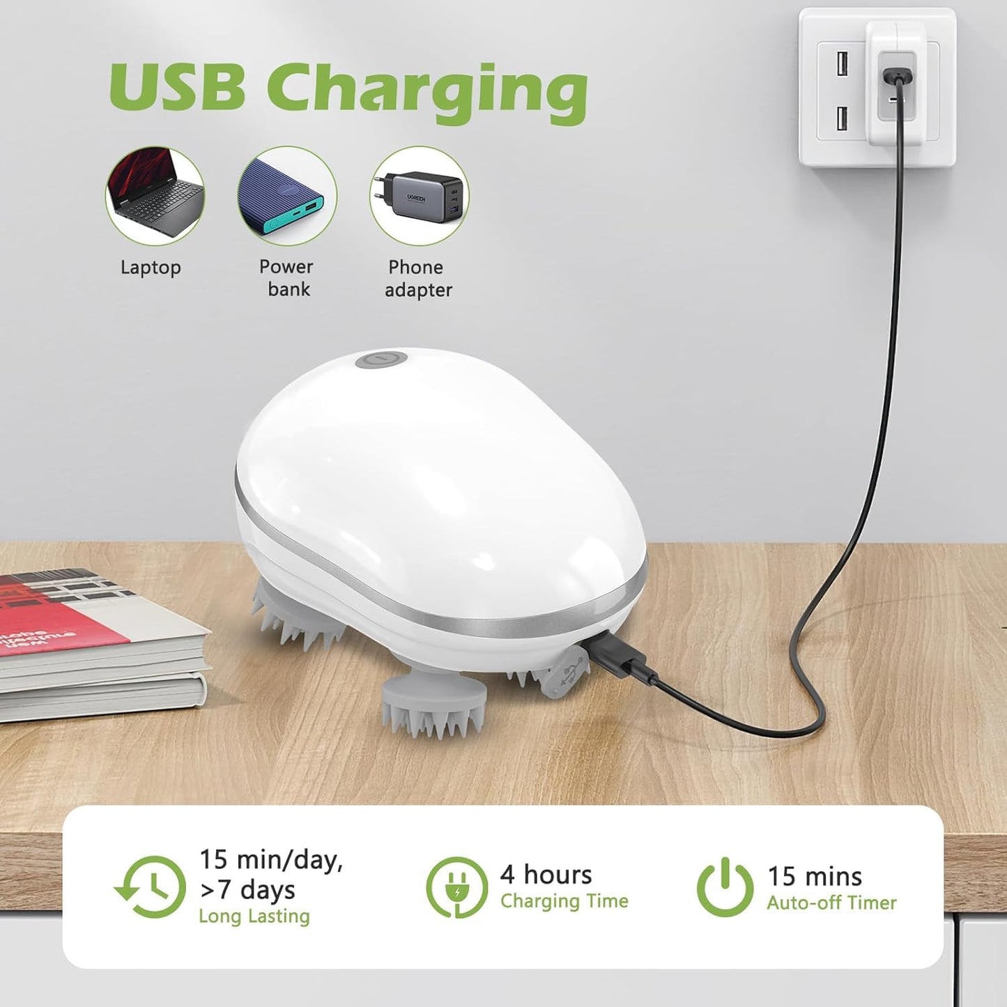 Electric Scalp Massager, Hair Massager , Body Massager