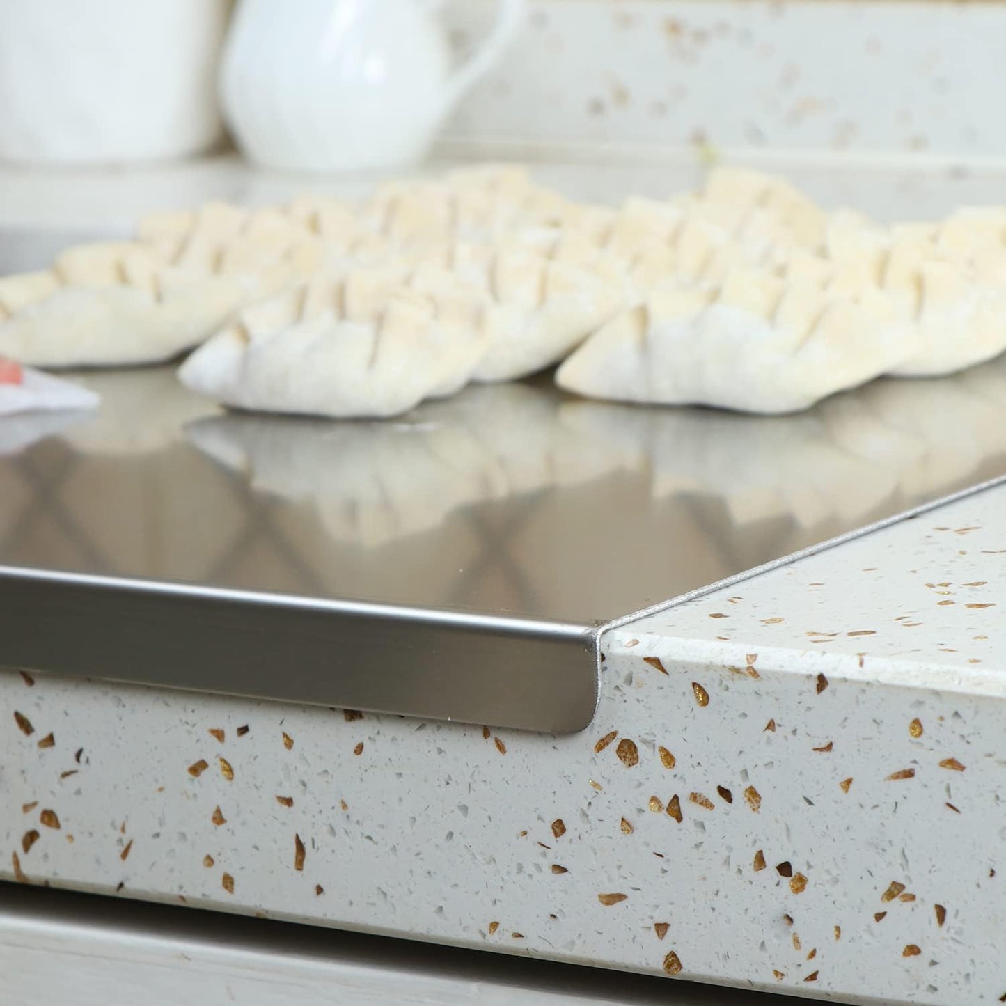 Stainless Steel Chopping Board (35x31cm)